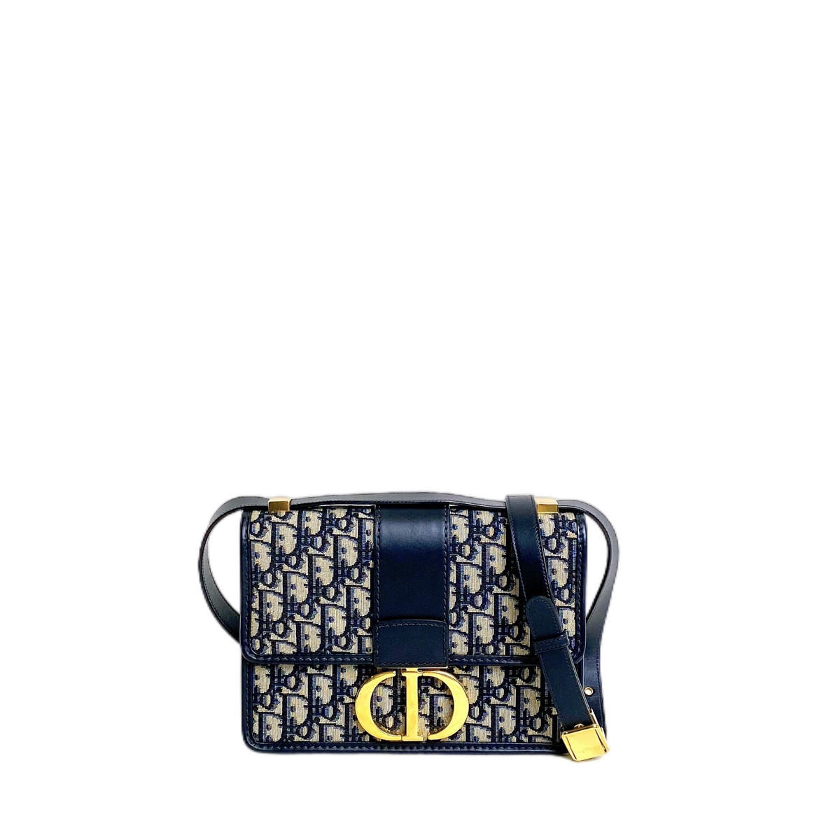 Dior Lou Leather Canvas Handbag