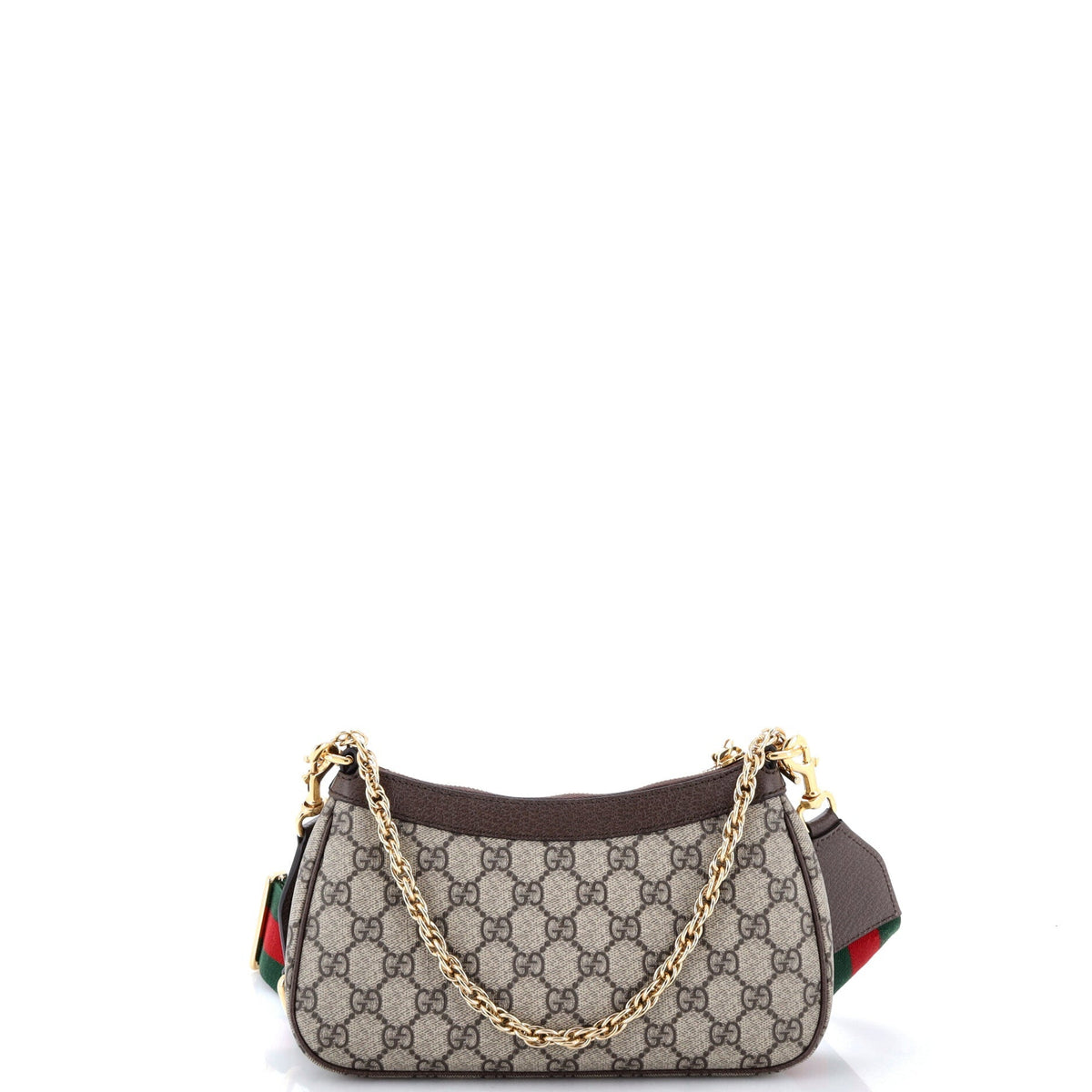 Ophidia Charm Shoulder Bag GG Coated Canvas Small