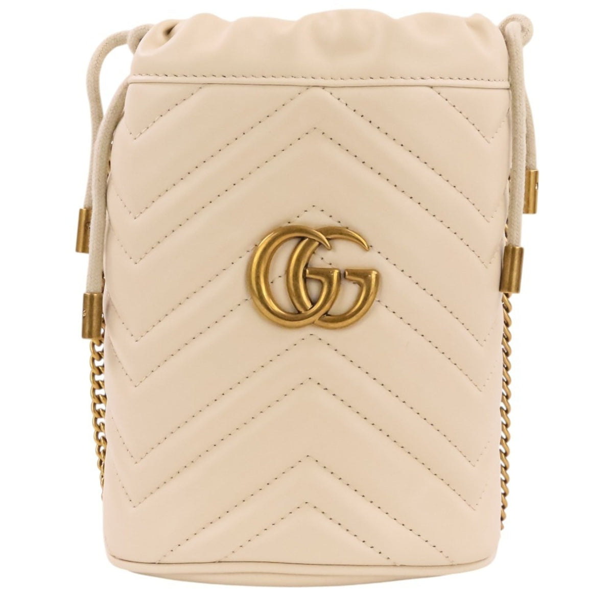 GG Marmont Bucket Bag Matelasse Leather Mini