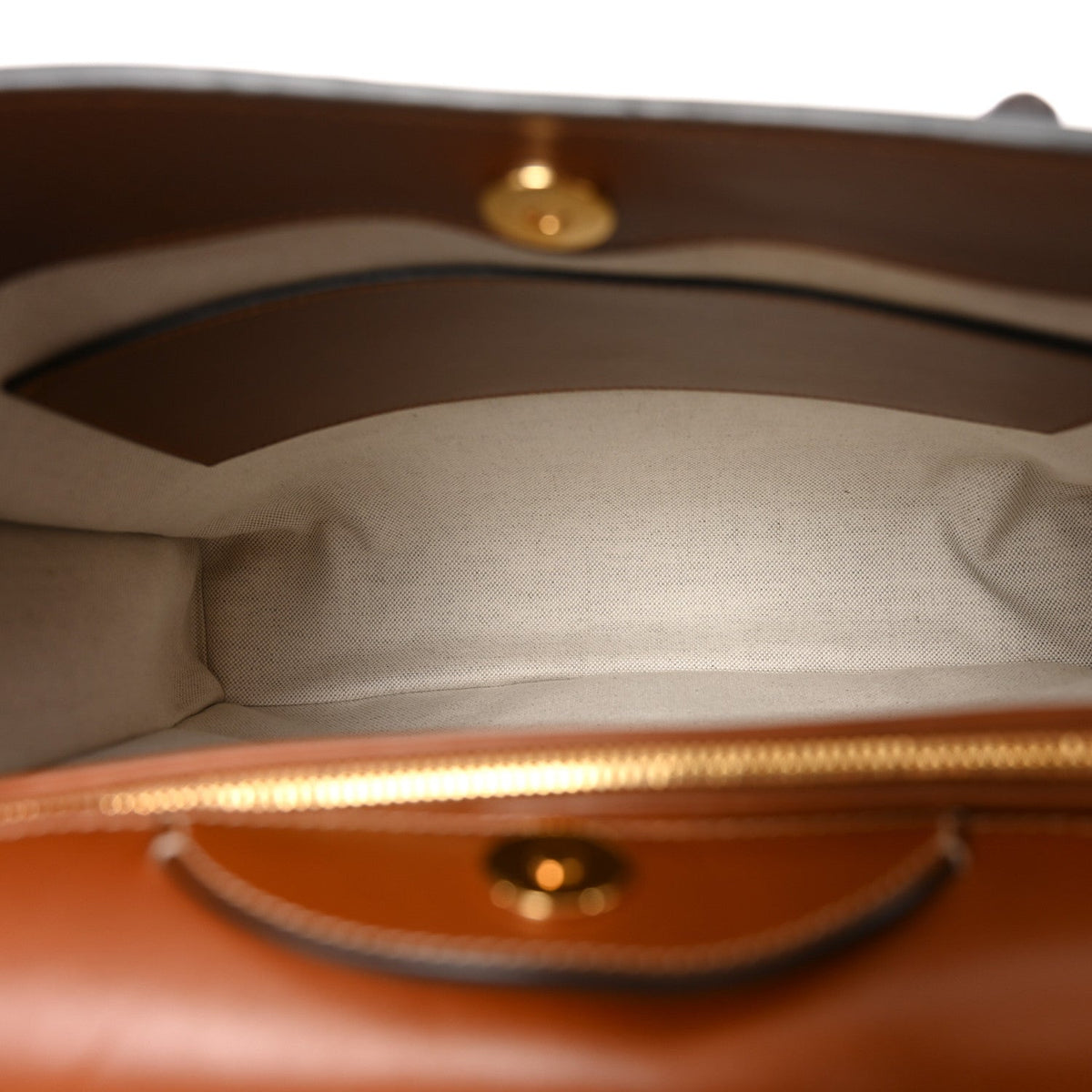 Charisma Calfskin Gucci Embossed Medium Diana Tote Bag Peanut Brown
